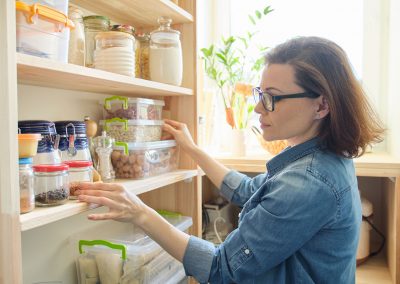 How can we offer nutrition support to clients at home during self-isolation?