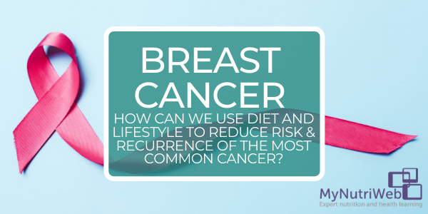 Breast cancer: Using diet and lifestyle to reduce risk and recurrence •  MyNutriWeb