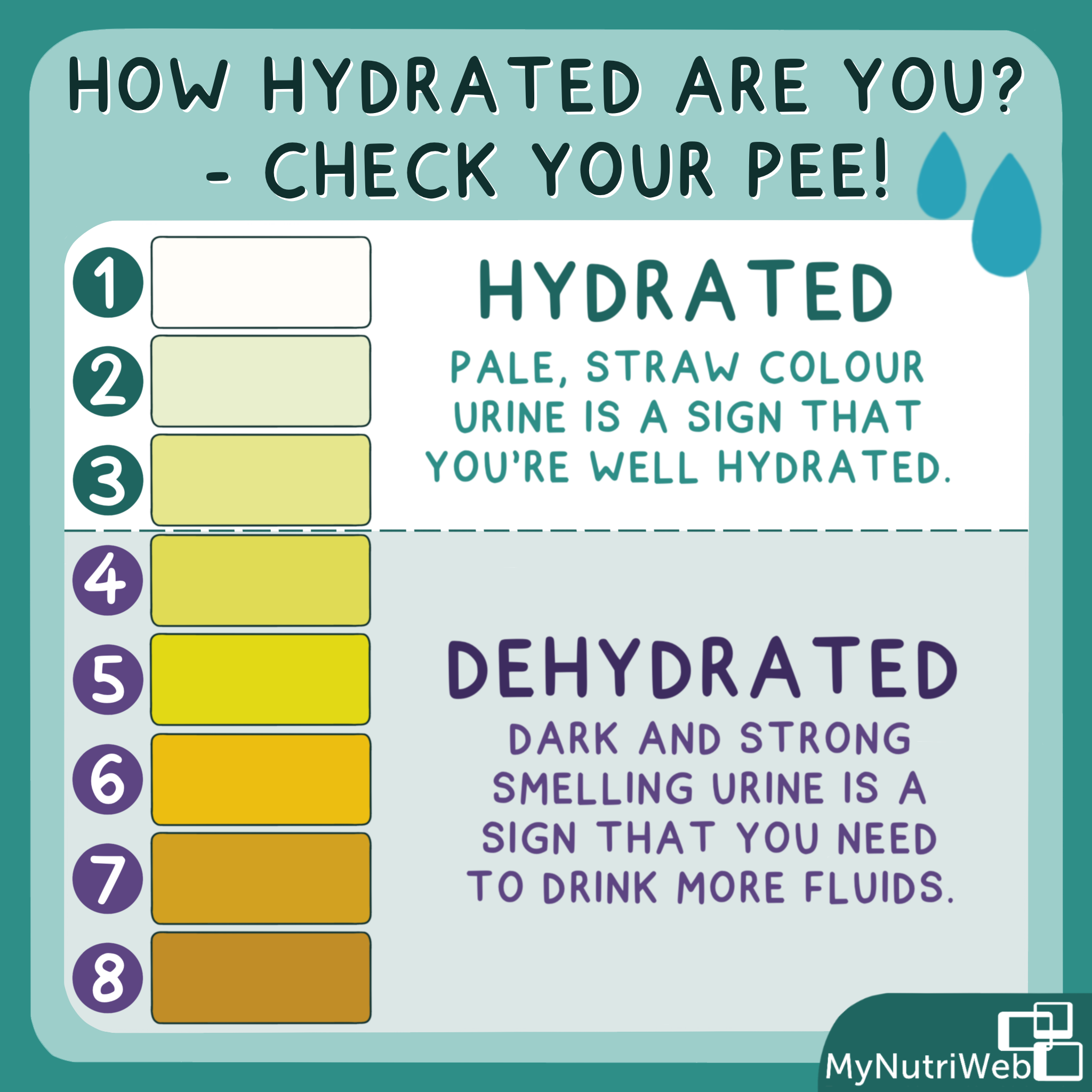 How To Use A Pee Color Chart To Assess Hydration Vrogue Co
