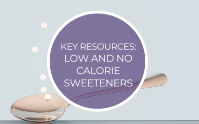 Key Resources: Low and No Calorie Sweeteners