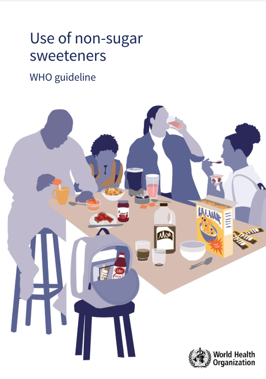 who guidance on sweeteners