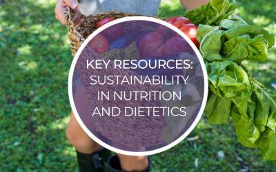 Key Resources: Sustainability in Nutrition and Dietetics