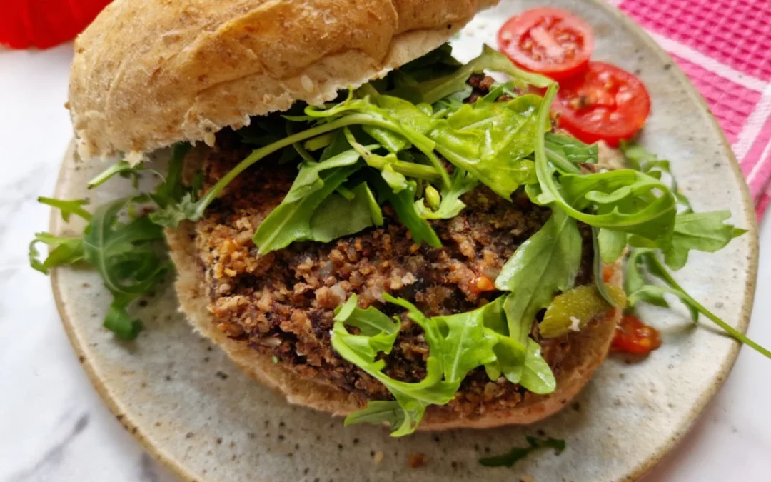 plant-based burger